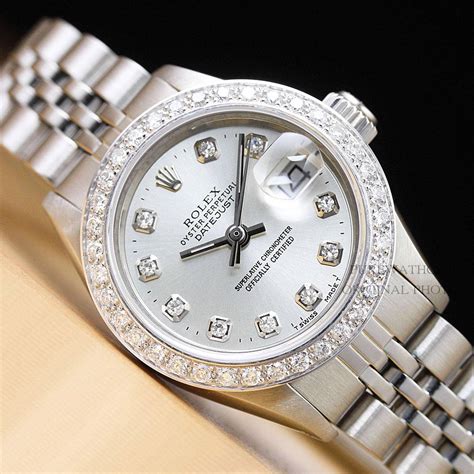 rolex datejust womens used watch|authentic ladies rolex.